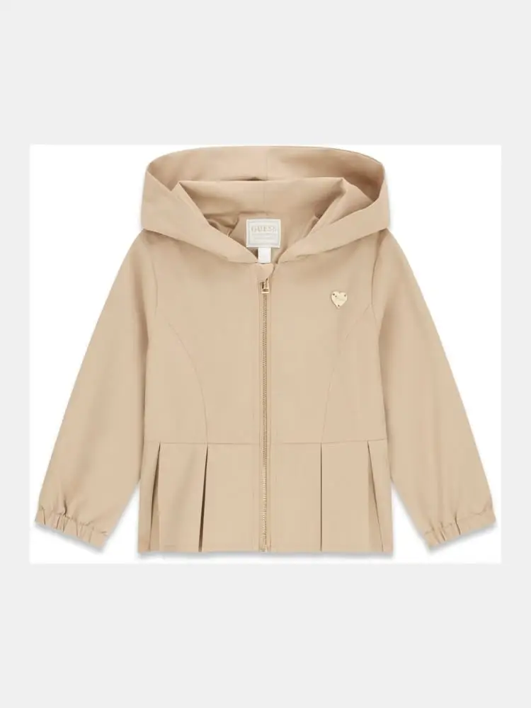 giubbotto infant/kids in canvas beige