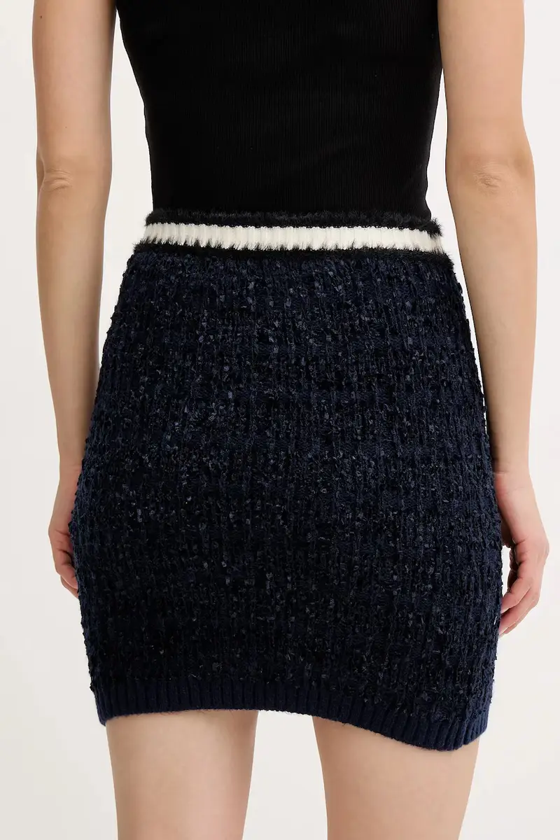 gonna AOMORI colore blu navy W5BD1X Z4090 miniatura 3