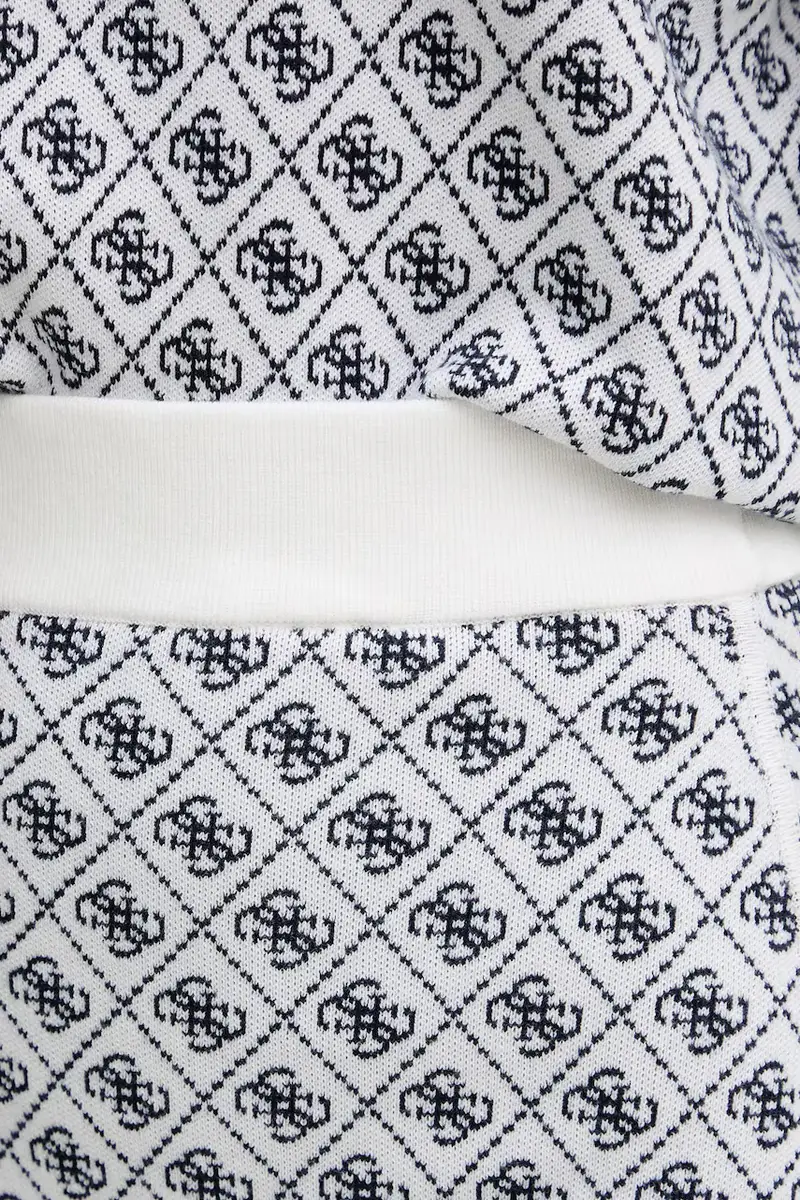 gonna con aggiunta di lana AUBREY colore beige W5BD81 Z3JD2 Bianco miniatura 4