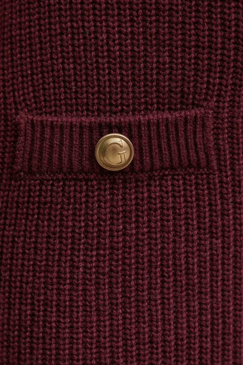 gonna con aggiunta di lana ZYLEE colore granata W4BD64 Z2WX0 miniatura 5