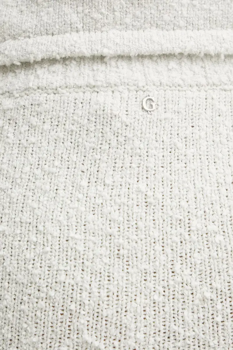 gonna DOROTHY colore beige W5RD45 Z3L21 Bianco miniatura 5