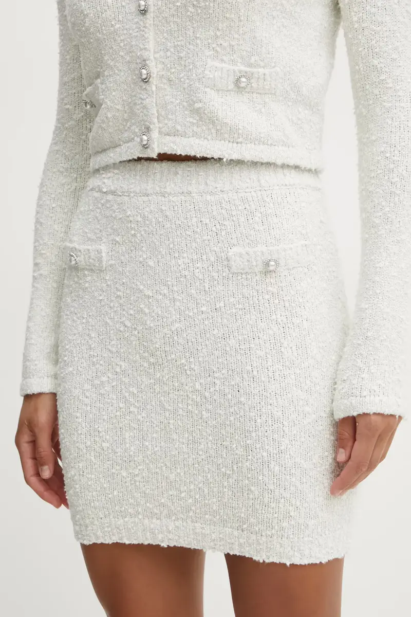 gonna DOROTHY colore beige W5RD45 Z3L21 Bianco