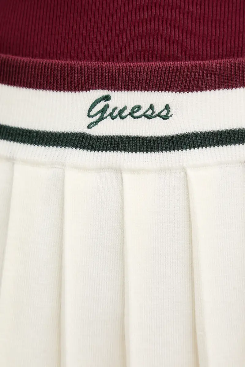 gonna in lana SABINA colore beige V5BD02 Z1152 miniatura 4