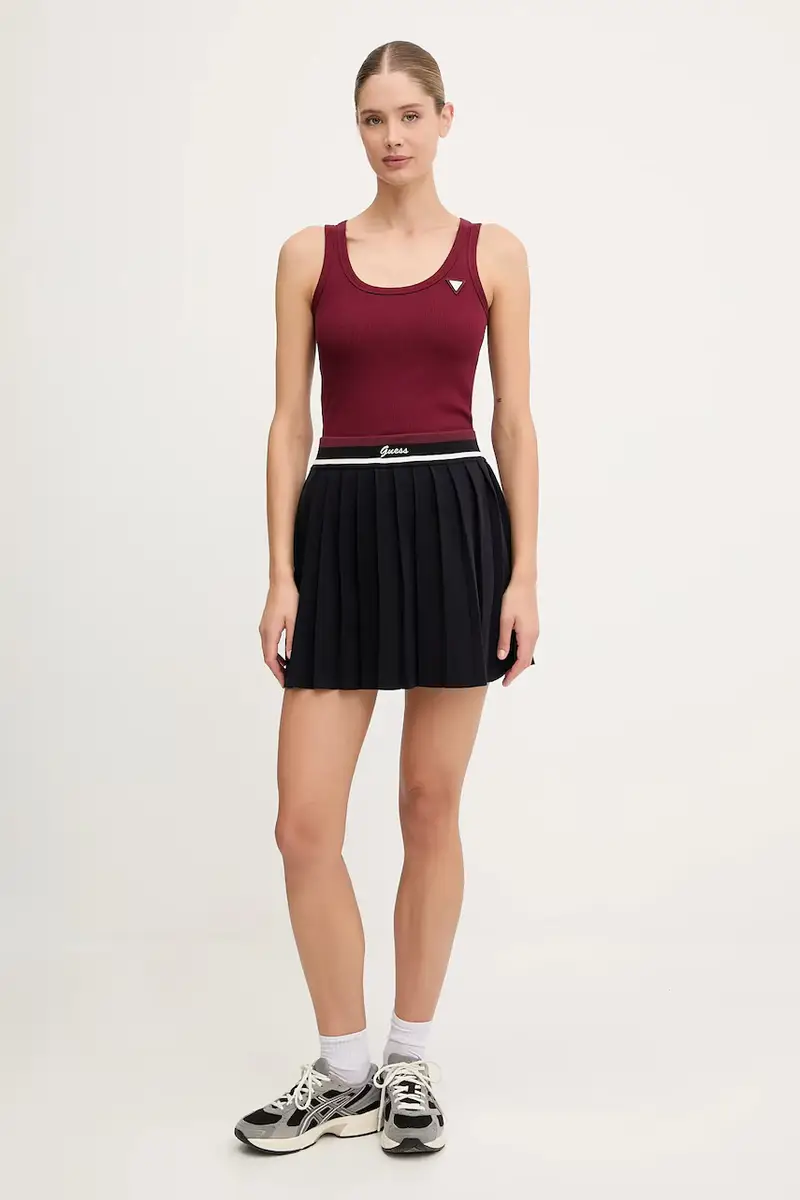 gonna in lana SABINA colore blu navy V5BD02 Z1152 miniatura 2