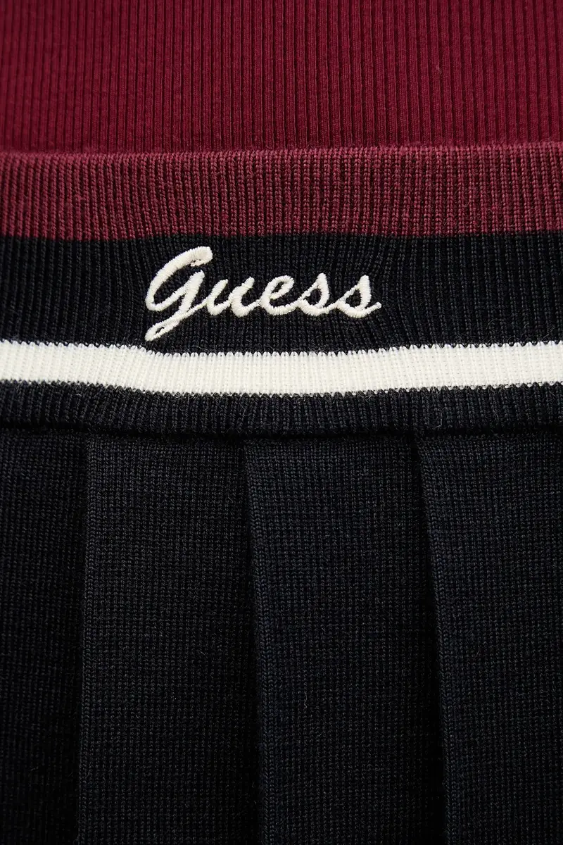 gonna in lana SABINA colore blu navy V5BD02 Z1152 miniatura 5