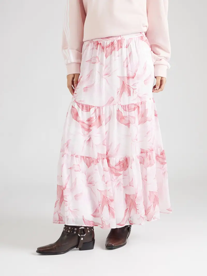 Gonna LAILA rosa chiaro / rosa scuro / bianco miniatura 2