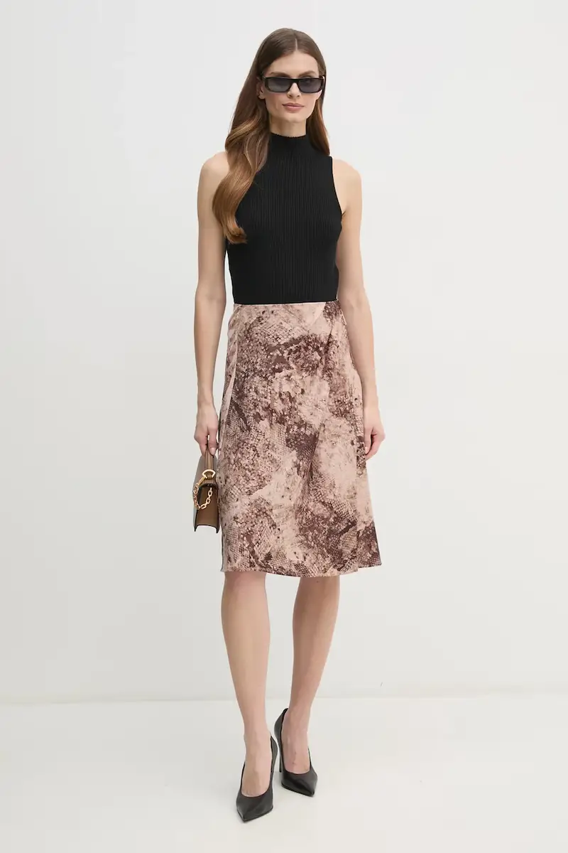 gonna LIA colore beige W5RD0J WGZ92 miniatura 2