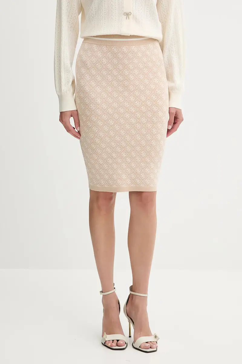 gonna LISE colore nero W4BD53 Z37K0 Beige