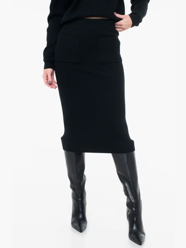 Guess Gonna nera a vita alta con tasche