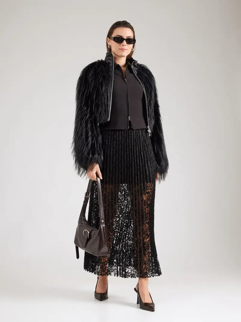 Guess Gonna donna nera con dettagli in pizzo miniatura 3