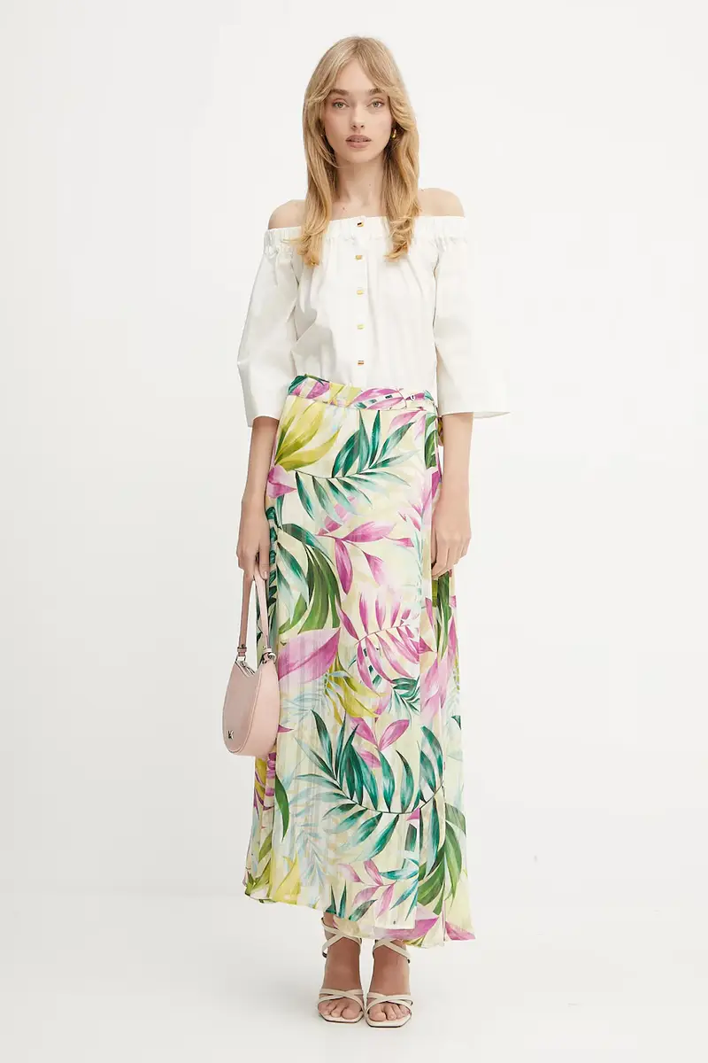 gonna NEW ROMANA colore giallo W5GD66 WH9Z2 miniatura 2