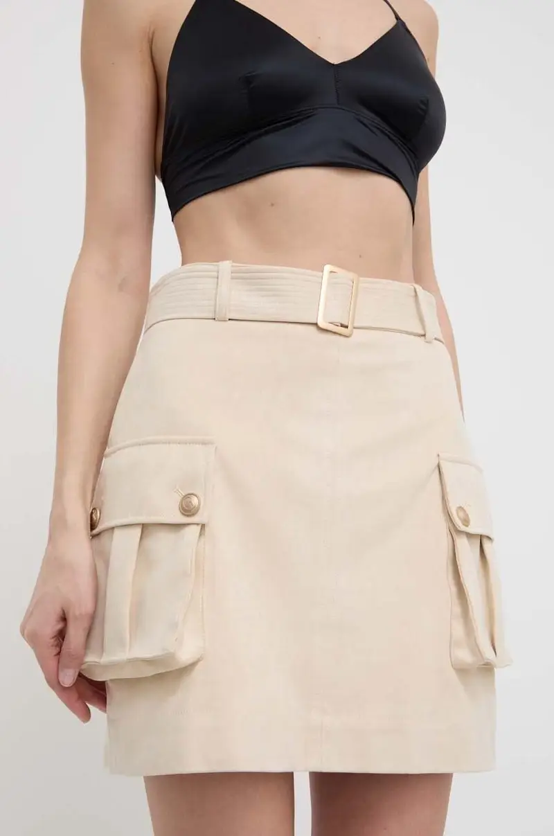 gonna PRIMROSE colore beige W4GD0I WG6T0