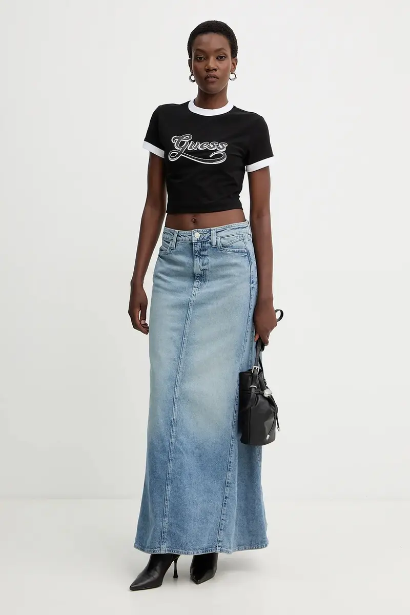 gonna SIENNA colore blu W5BD88 D0742 miniatura 2