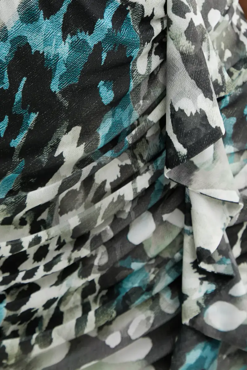 gonna VERDIANA colore verde W5YD56 KCZC2 miniatura 4