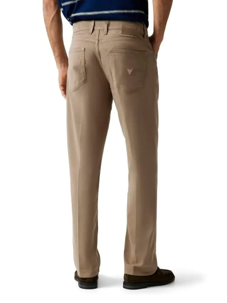 Guess jeans angels bull denim beige slim fito miniatura 2