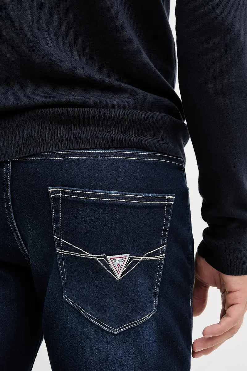 Guess Jeans Uomo Blu 3596169 miniatura 4