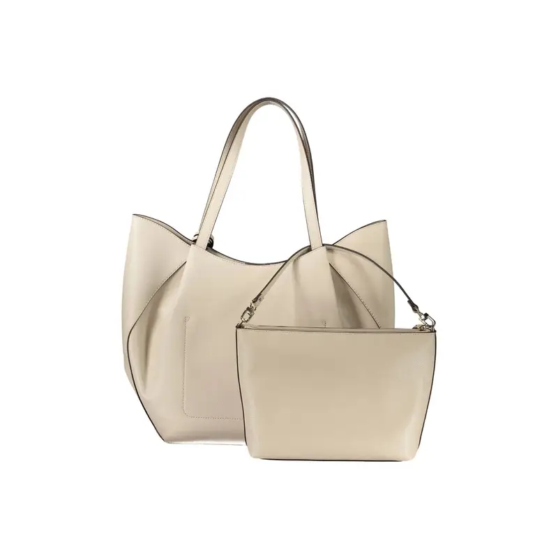 Guess Jeans Borsa a spalla Donna Beige 4072946 miniatura 3