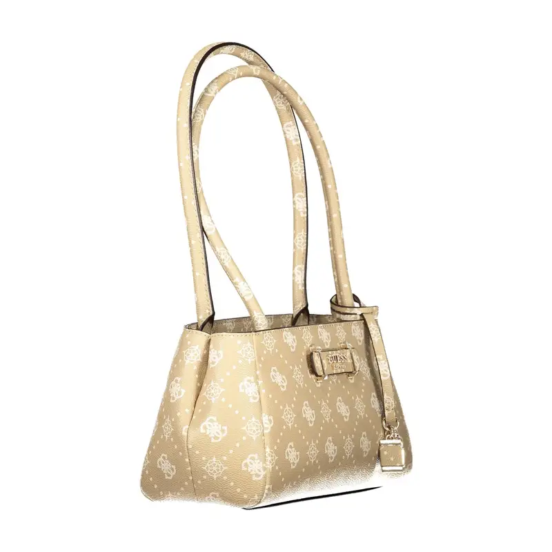 Guess Jeans Borsa a spalla Donna Beige 4283249 miniatura 3