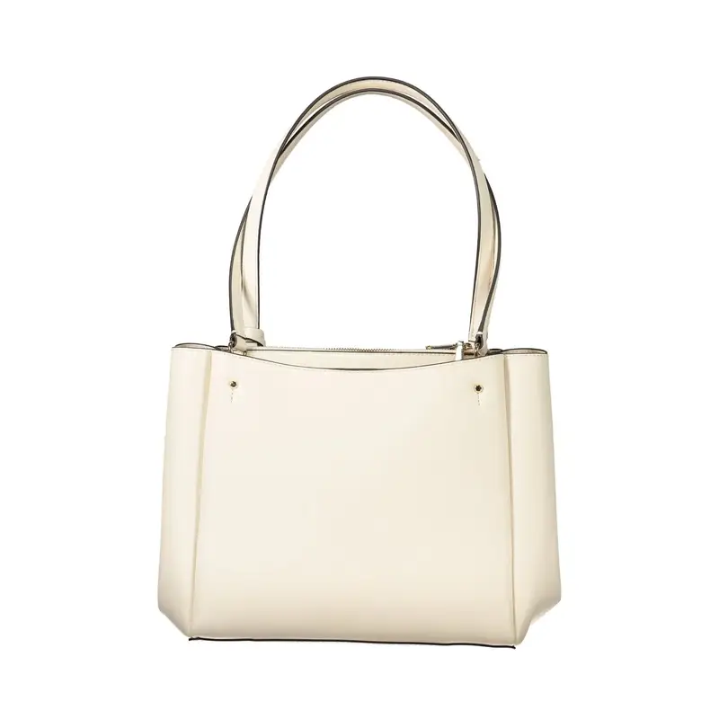 Guess Jeans Borsa a spalla Donna Bianco 4072617 miniatura 2