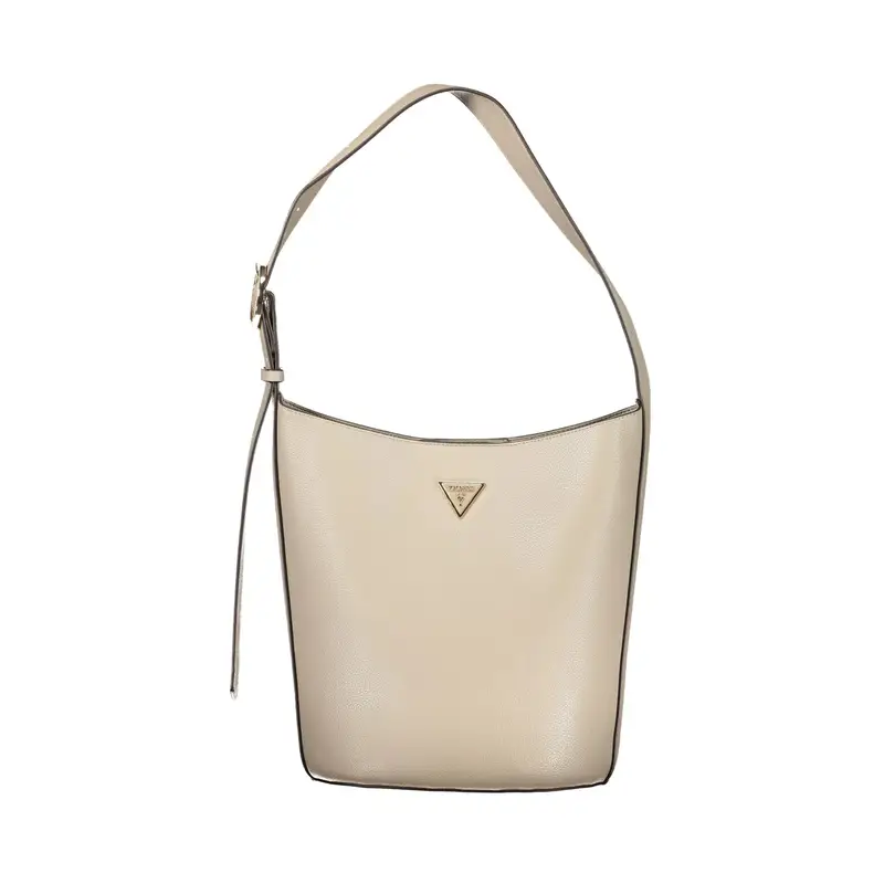 Borsa a Spalla Donna Grigia Logo Grigio