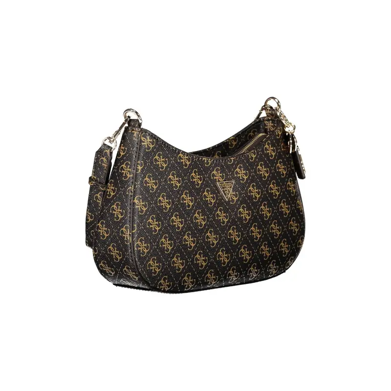 Guess Jeans Borsa a spalla Donna Marrone 4073138 miniatura 3