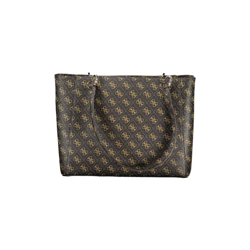 Guess Jeans Borsa a spalla Donna Marrone 4073149 miniatura 2