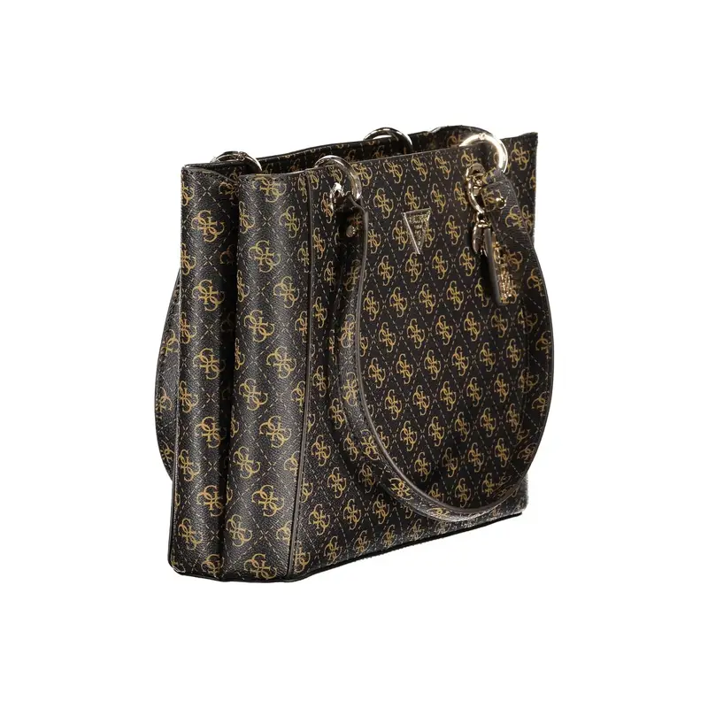 Guess Jeans Borsa a spalla Donna Marrone 4073149 miniatura 3