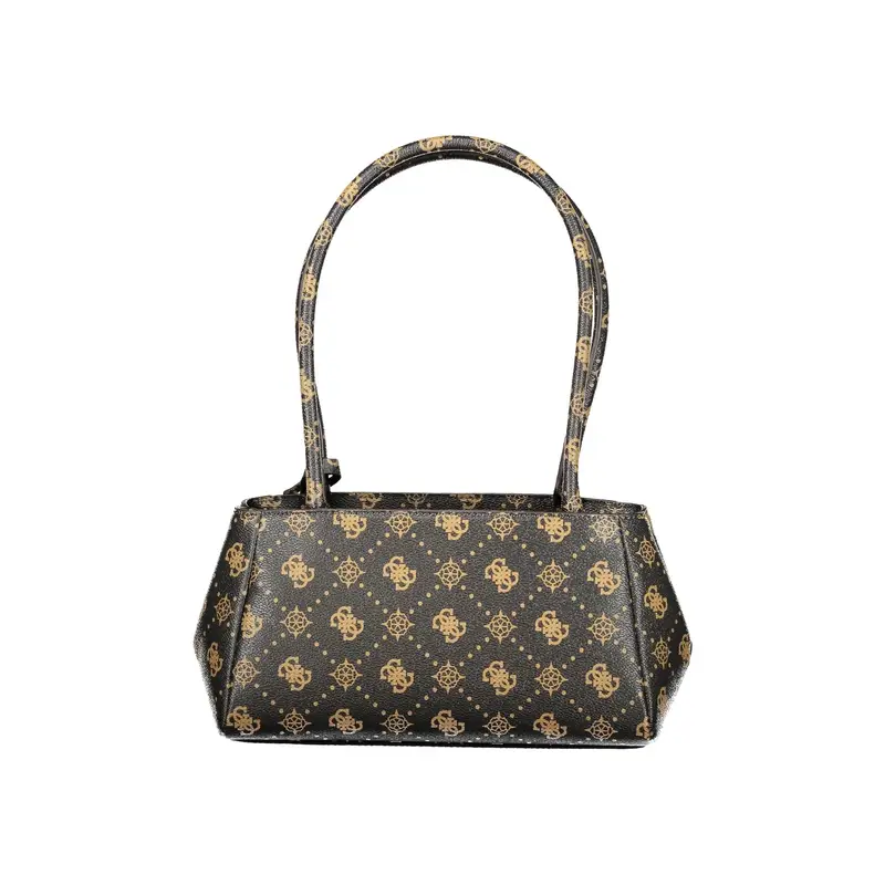 Guess Jeans Borsa a spalla Donna Marrone 4283218 miniatura 2