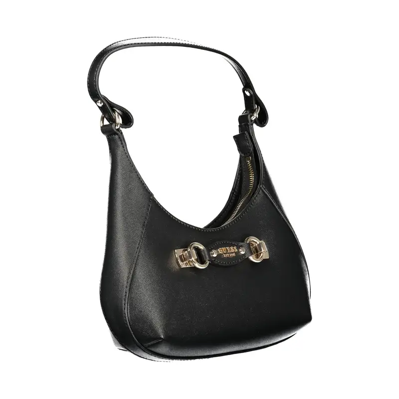 Guess Jeans Borsa a spalla Donna Nero 4073134 miniatura 3