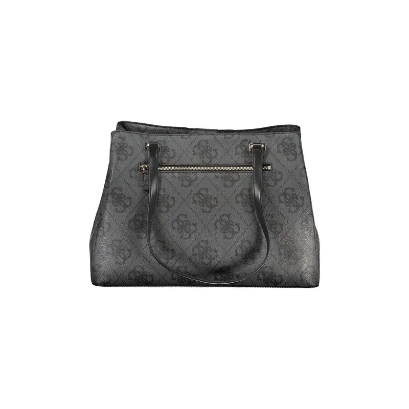 Guess Jeans Borsa a spalla Donna Nero 4073133 miniatura 2