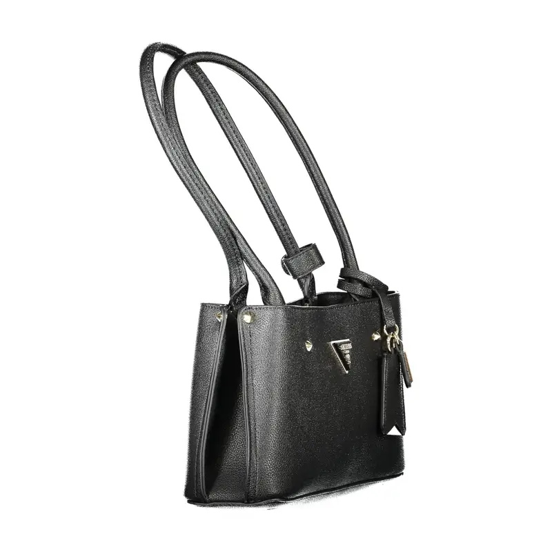 Guess Jeans Borsa a spalla Donna Nero 4062601 miniatura 3