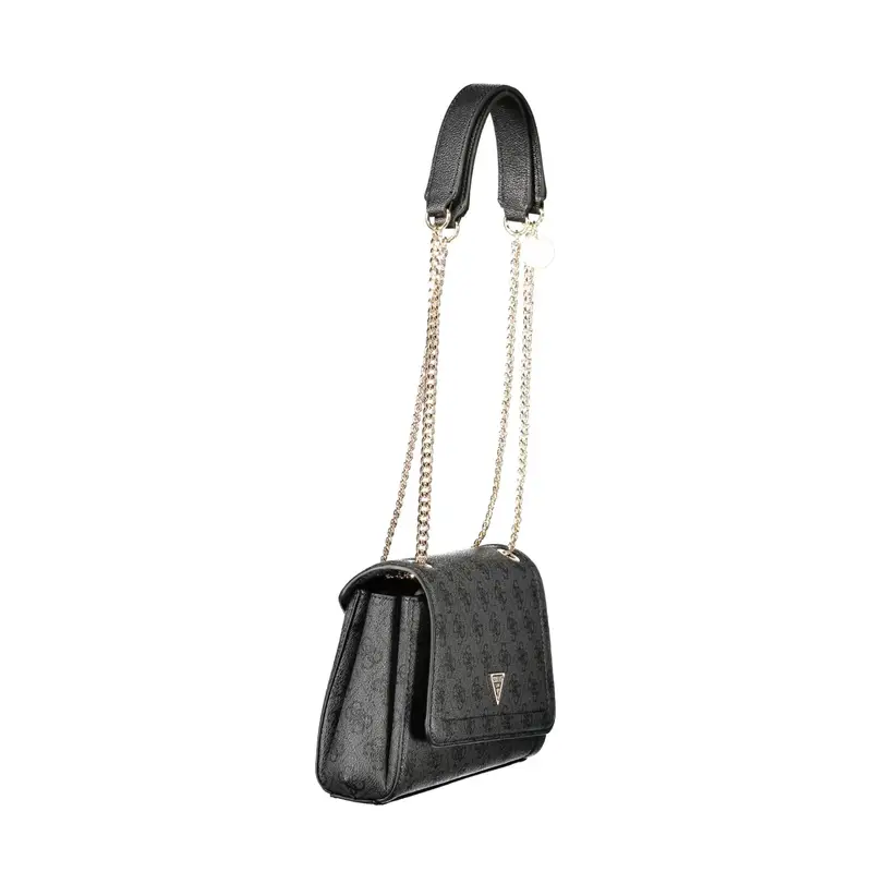 Guess Jeans Borsa a spalla Donna Nero 4072939 miniatura 3