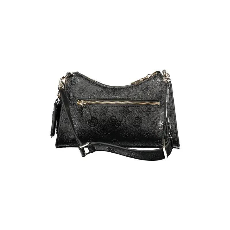 Guess Jeans Borsa a spalla Donna Nero 4073151 miniatura 2