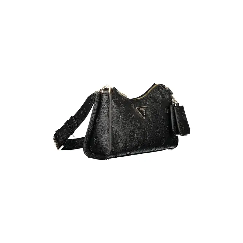 Guess Jeans Borsa a spalla Donna Nero 4073151 miniatura 3