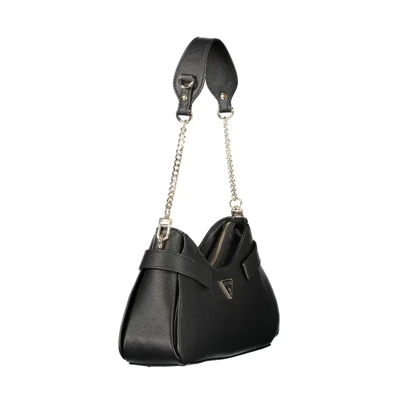Guess Jeans Borsa a spalla Donna Nero 4283092 miniatura 3