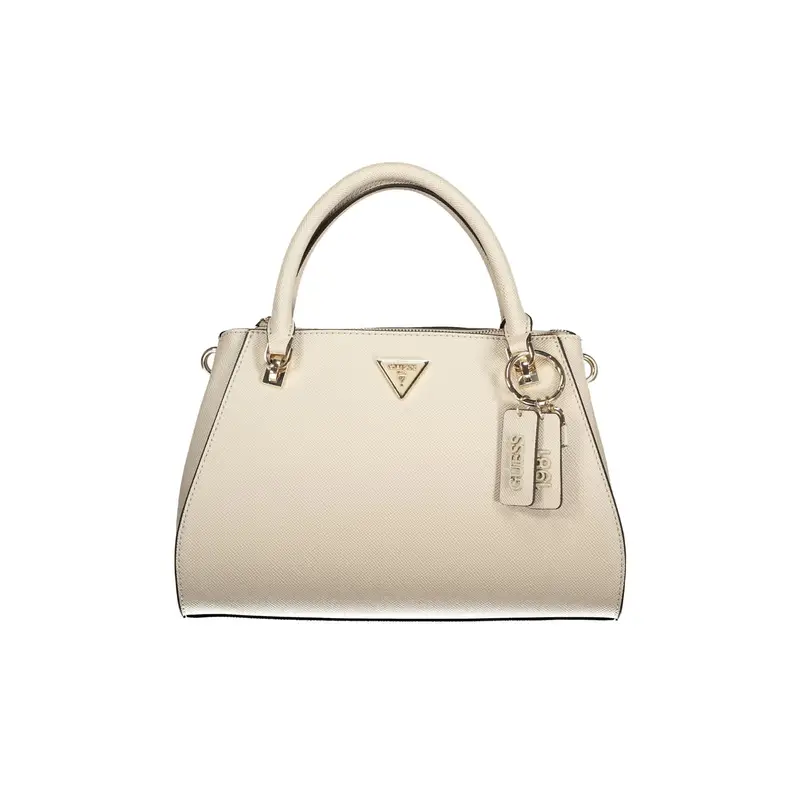Borsa a Tracolla Donna beige 2 Manici