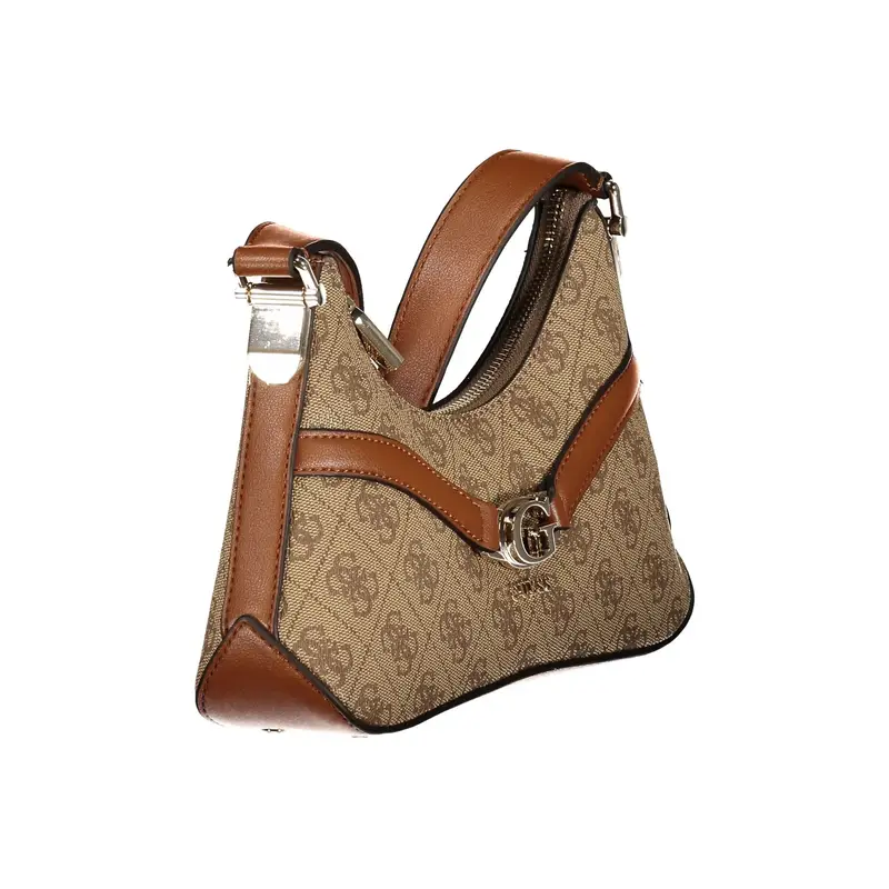 Guess Jeans Borsa a tracolla Donna Beige 4073148 miniatura 3