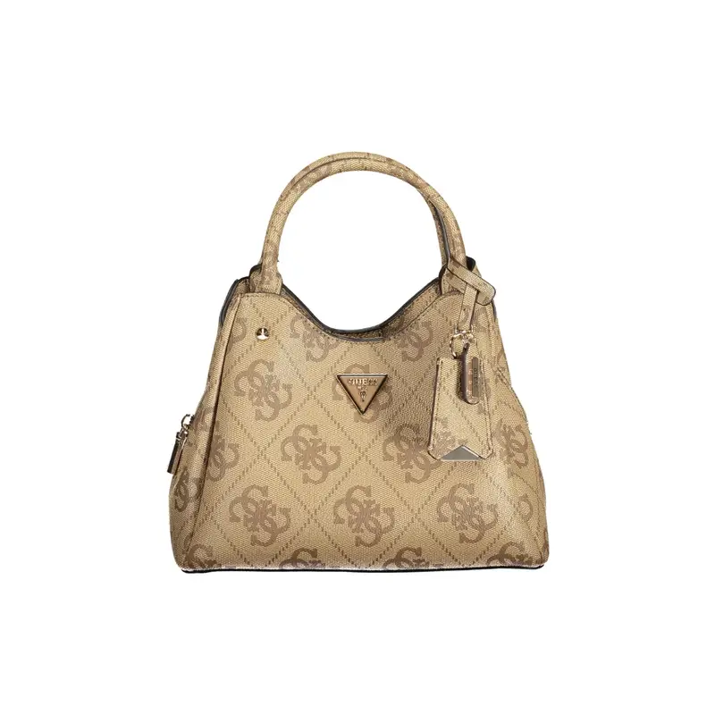 Borsa a Tracolla Donna beige Logo