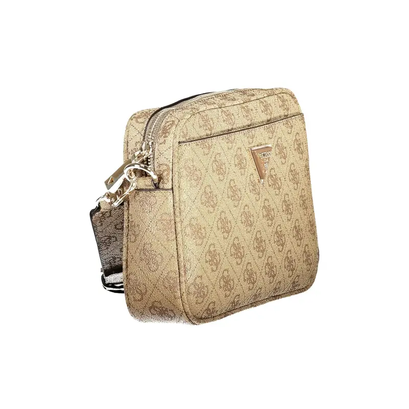 Guess Jeans Borsa a tracolla Donna Beige 4283421 miniatura 3