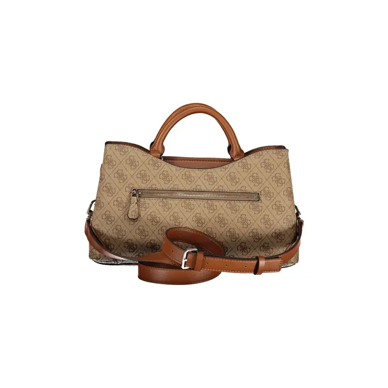 Guess Jeans Borsa a tracolla Donna Beige 4073124 miniatura 2