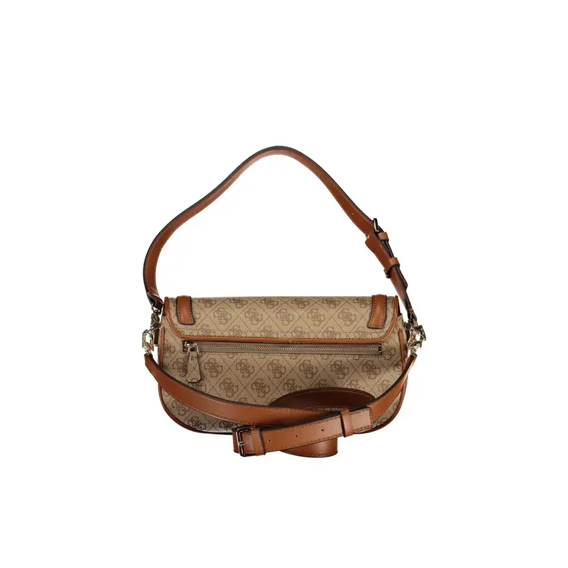 Guess Jeans Borsa a tracolla Donna Beige 4073131 miniatura 2