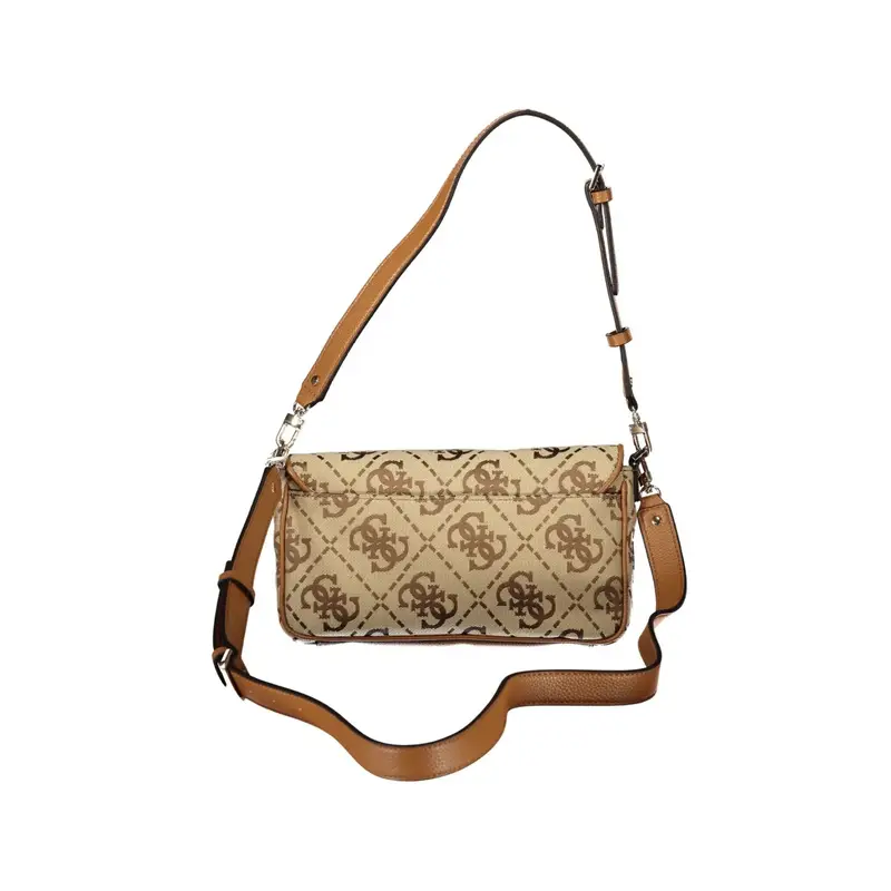 Guess Jeans Borsa a tracolla Donna Beige 4072625 miniatura 2