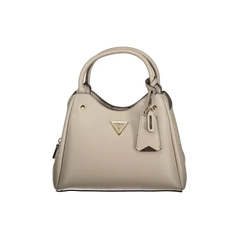 Borsa a Tracolla Donna Grigia Logo Grigio