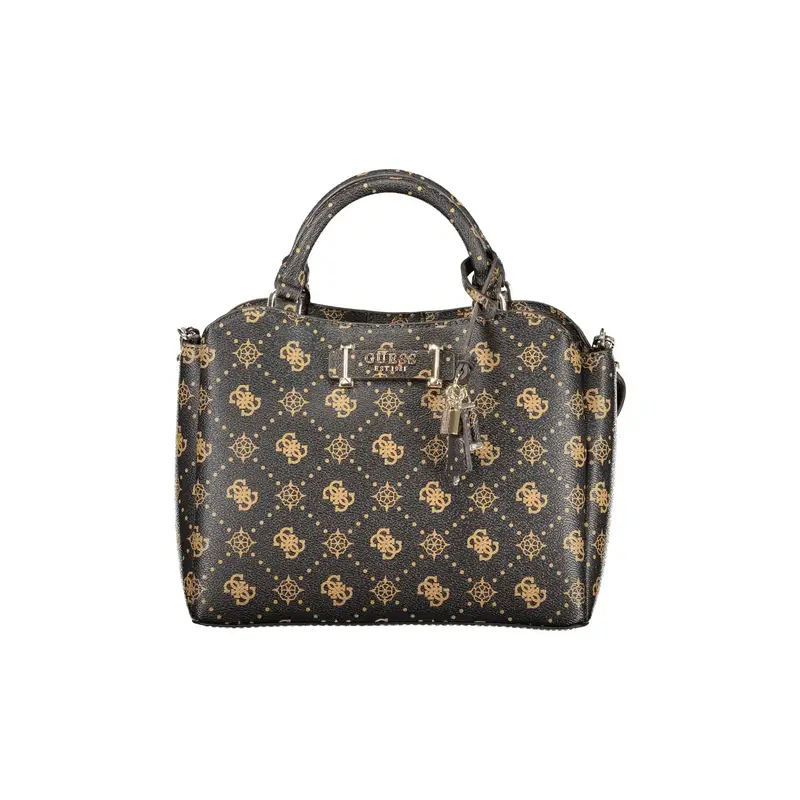 Borsa a Tracolla Donna Marroni Chiusura con Zip Marrone