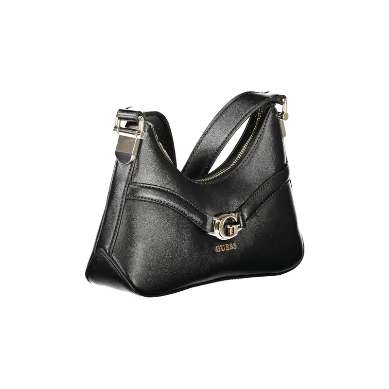Guess Jeans Borsa a tracolla Donna Nero 4073132 miniatura 3