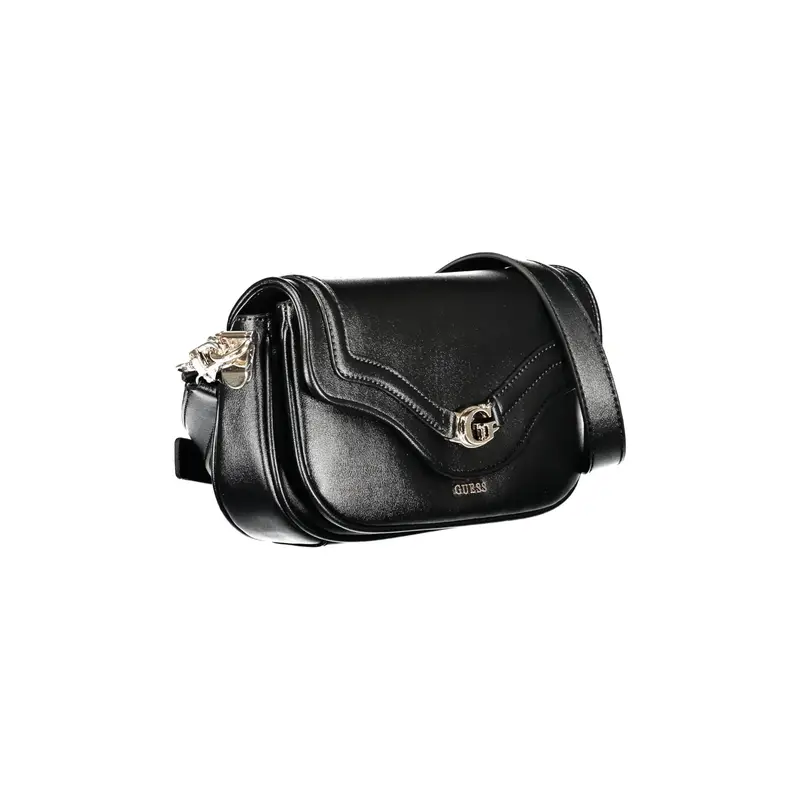 Guess Jeans Borsa a tracolla Donna Nero 4073146 miniatura 3
