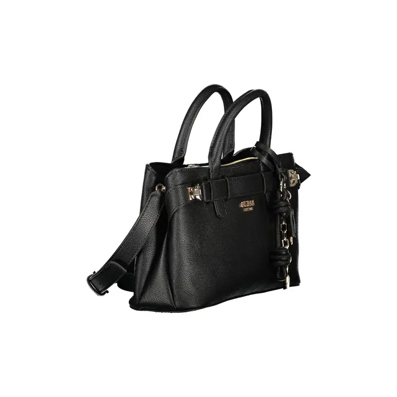 Guess Jeans Borsa a tracolla Donna Nero 4073129 miniatura 3