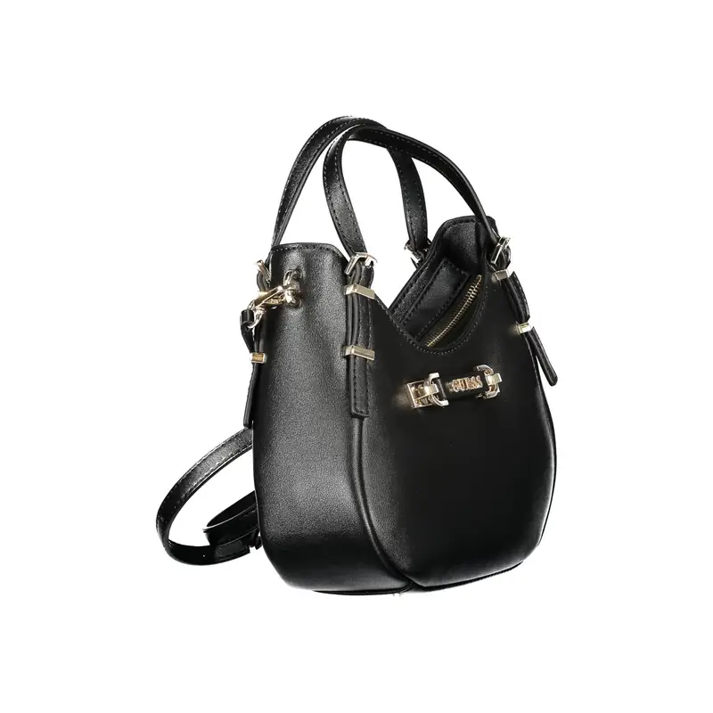 Guess Jeans Borsa a tracolla Donna Nero 4072766 miniatura 3