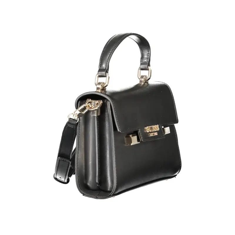 Guess Jeans Borsa a tracolla Donna Nero 4072636 miniatura 3