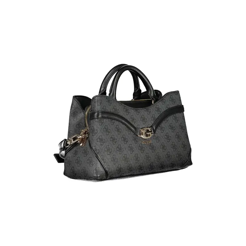 Guess Jeans Borsa a tracolla Donna Nero 4073125 miniatura 3
